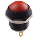 C&K Components Pushbutton Switch, Spst, Momentary, 0.2A, 24Vdc, Wire Terminal, Panel Mount-Threaded AP4D303TWBE